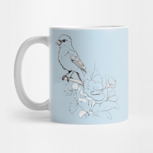 invisible bird design Mug